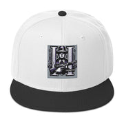 Locally Hated Merch - Purple Tommy Gun Logo - Snapback Hat #1