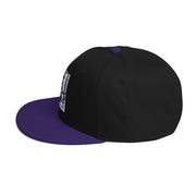 Locally Hated Merch - Purple Tommy Gun Logo - Snapback Hat #1