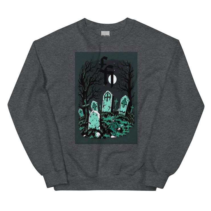 Locally Hated Merch - Green Halloween - Unisex Sweatshirt 