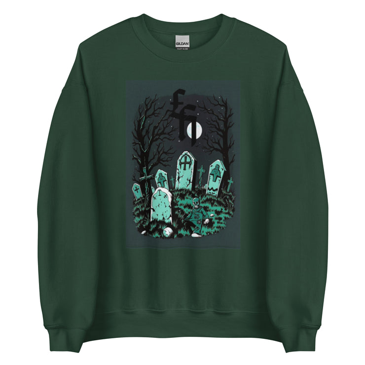 Locally Hated Merch - Green Halloween - Unisex Sweatshirt 