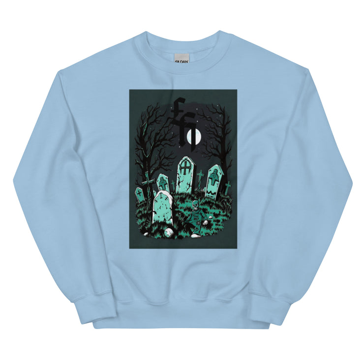 Locally Hated Merch - Green Halloween - Unisex Sweatshirt 