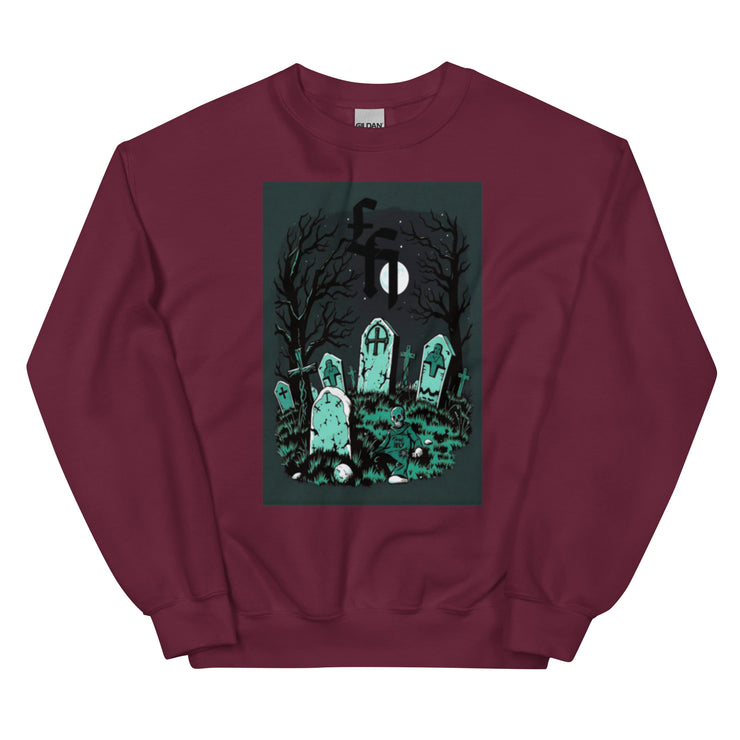 Locally Hated Merch - Green Halloween - Unisex Sweatshirt 