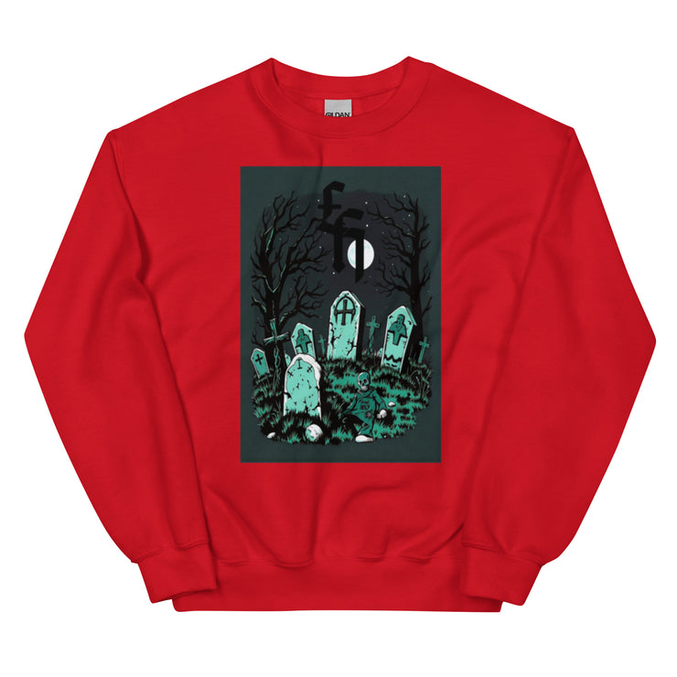 Locally Hated Merch - Green Halloween - Unisex Sweatshirt 