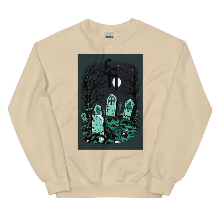 Locally Hated Merch - Green Halloween - Unisex Sweatshirt 