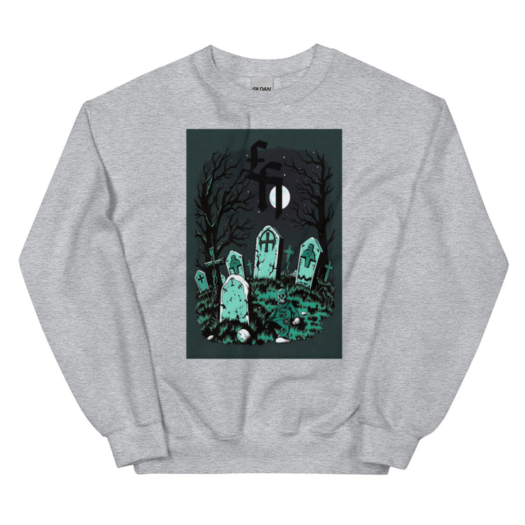 Locally Hated Merch - Green Halloween - Unisex Sweatshirt 