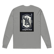 Locally Hated Merch - Logo - Garment-dyed heavyweight long-sleeve shirt #1