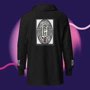 Hooded long-sleeve tee