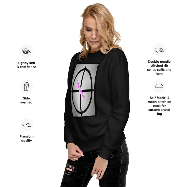 Locally Hated Merch - Bulls Eye - Unisex Premium Sweatshirt 