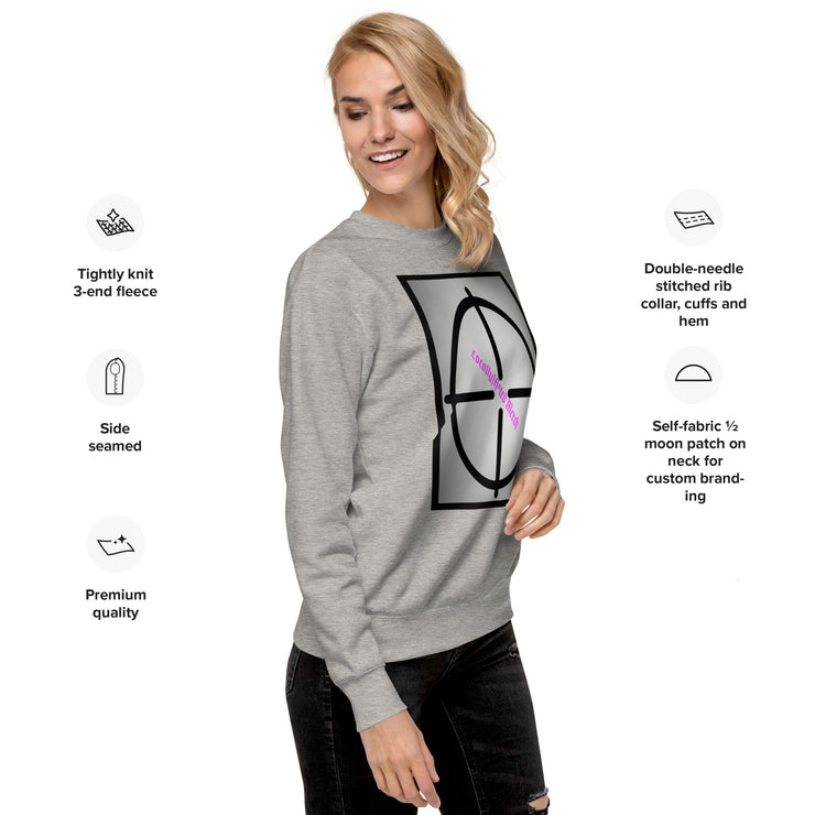 Locally Hated Merch - Bulls Eye - Unisex Premium Sweatshirt 