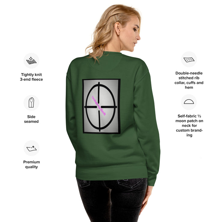 Locally Hated Merch - Bulls Eye - Unisex Premium Sweatshirt 