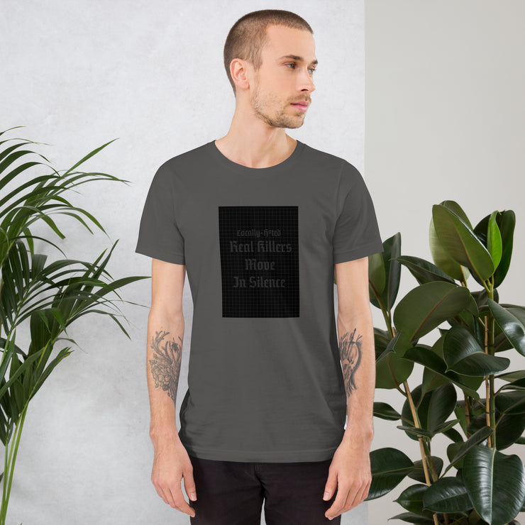 Locally Hated Merch Kills Move In Silance Unisex t-shirt