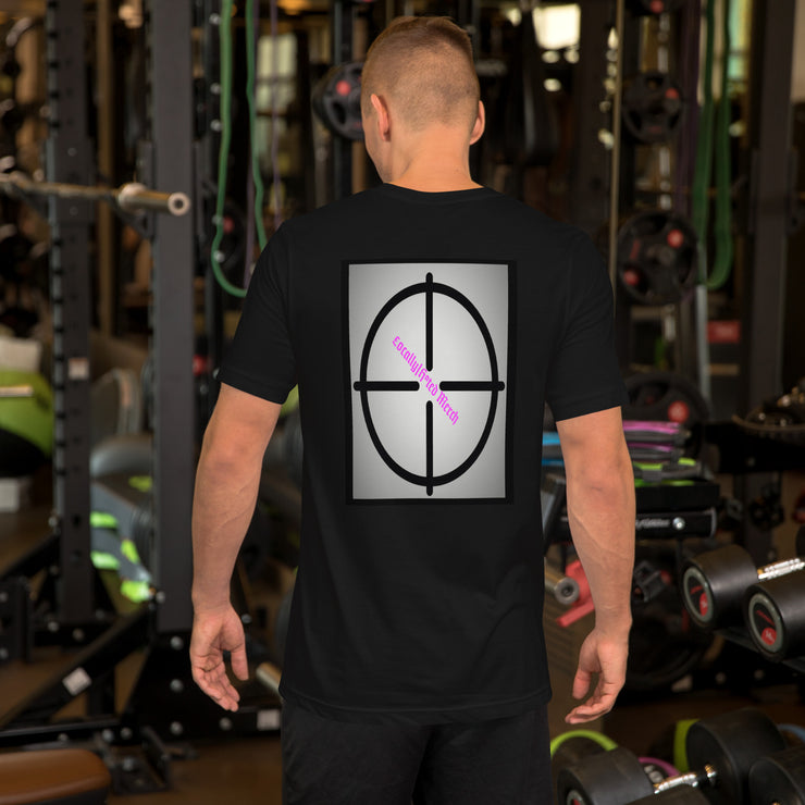 Locally Hated Merch - Bulls eye - Unisex t-shirt 